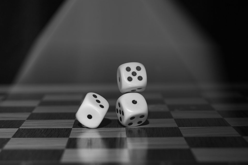 rolling dices
